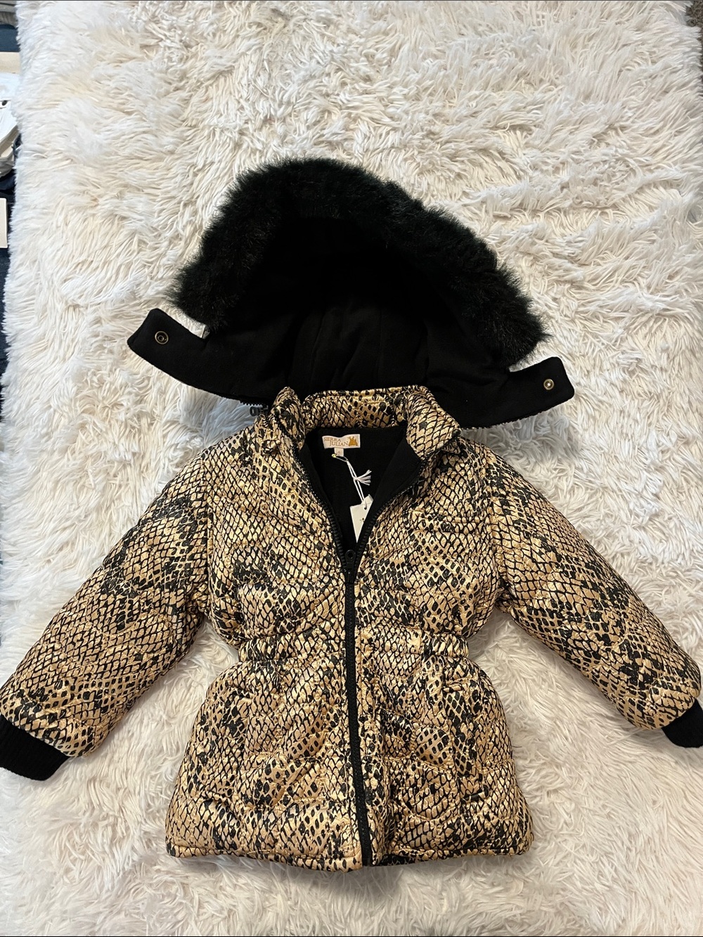 Sierra Julian Dola 78 Gold Parka 4Y NWT